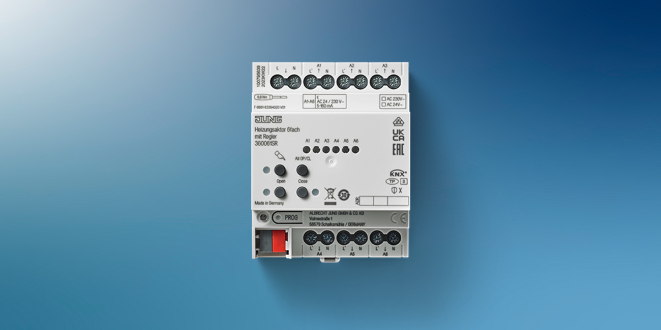 KNX Heizungsaktor 6-fach bei Elektro Rieger in Maihingen