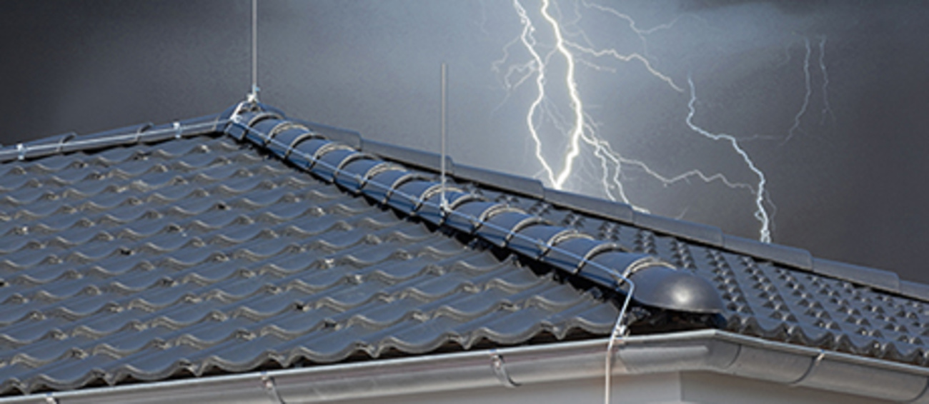 Äußerer Blitzschutz bei Elektro Rieger in Maihingen